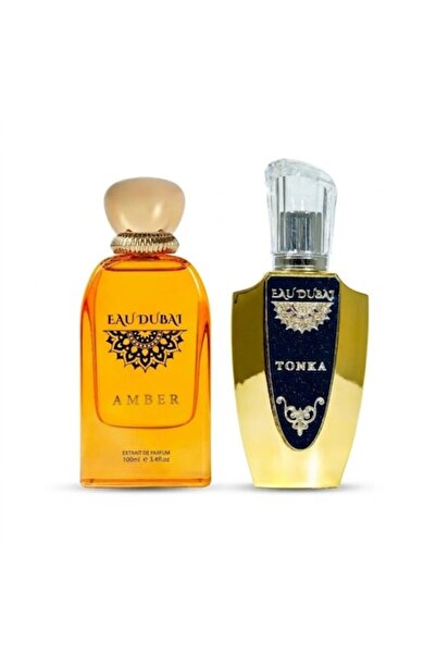 Eau Dubai Συσκευασία Εκχυλισμάτων Αρωμάτων Προνομιακής Ποιότητας - Άμπερ + Τόνκα