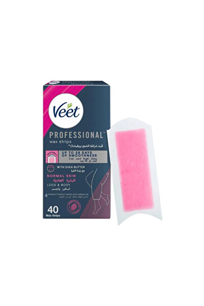 Veet Easy-to-Use Gel Wax Strips for Normal Skin 20 Strips