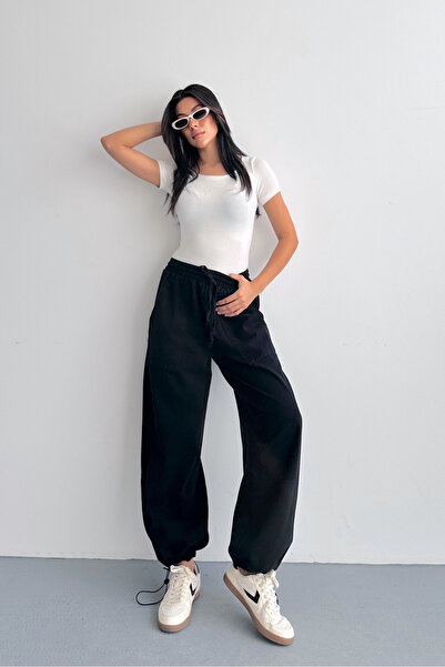 macharel jeans Παντελόνι από 100% βαμβάκι με ελαστικό τελείωμα στα πόδια και ...