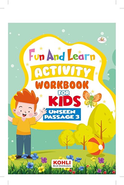 PHINDBOOKS Fun And Learn Activity WORKBOOK For Kids Unseen Passage 3