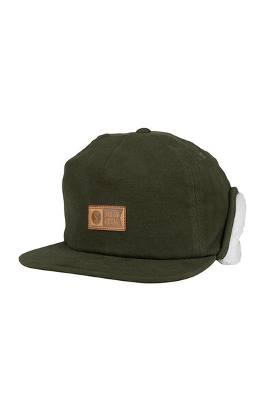 Salty Crew TRAPPER ΚΑΠΕΛΟ ΜΕ 5 ΠΑΝΕΛ ΚΑΙ ΚΑΛΥΜΜΑΤΑ ΑΥΤΙΩΝ, ΧΡΩΜΑ ΕΛΑΤΗΡΟΠΕΡΙΔ...