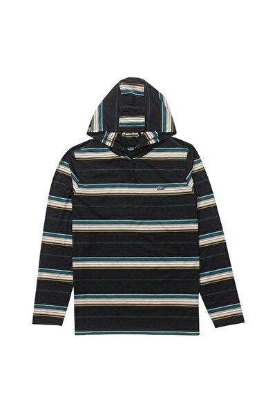 Salty Crew SEAWAY UV Φούτερ με κουκούλα Μαύρο M