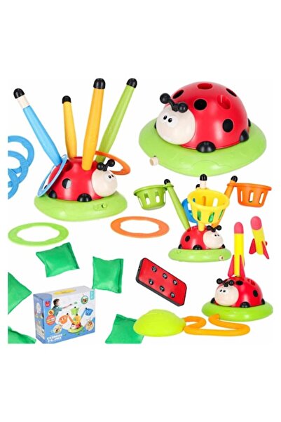 kik 4-σε-1 Παιχνίδι Arcade για Παιδιά: Εκτοξευτής Πασχαλίτσας