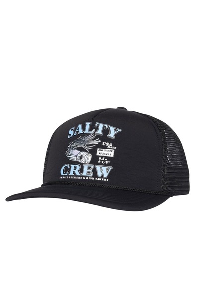 Salty Crew Καπέλο Τράκερ FOAMIE GOOD TIMES Μαύρο