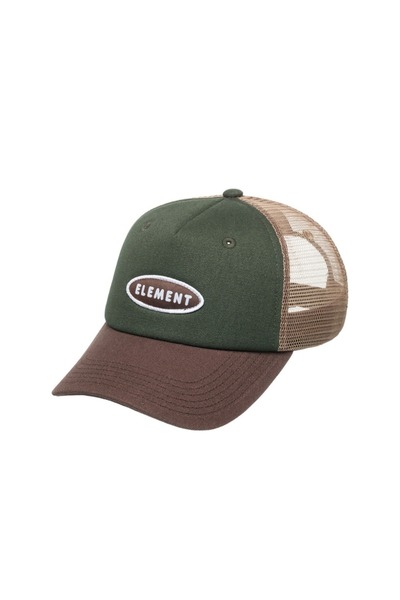 Element Καπέλο Τράκερ με Διχτυωτό Σχέδιο UNION Πράσινο