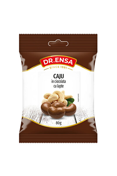 Ensa Caju în ciocolată cu lapte 80g Dr.