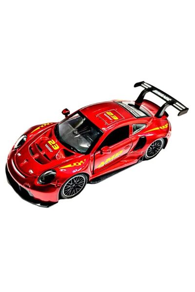 OEM Masinuta metalica Die Cast Porsche 1:32, aliaj, cu sunete si lumini, usi ...