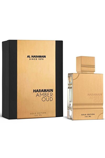 Al Haramain أمبر عود الإصدار الذهبي 120 مل |   عطر للجنسين |   عطر الفانيليا ...
