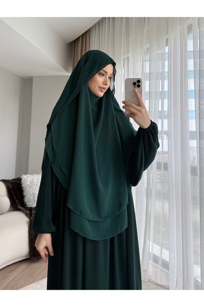 güliz hijab Gölgeli sifon sufle takım