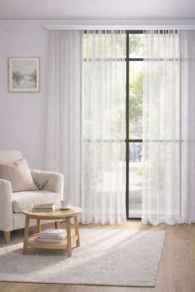 Elen's Κουρτίνα από τούλι, αντιρυτιδική, αισθητική, ανθεκτική, οικονομική, ΛΕ...