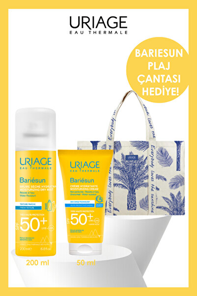 Uriage BARIESUN Parfümsüz SPF50+ Güneş Kremi 30 ml + SPF50+ Vücut Spreyi 200 ...