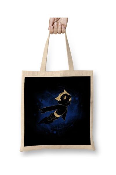 dekado The boy made of machine Cloth Bag Long Handle