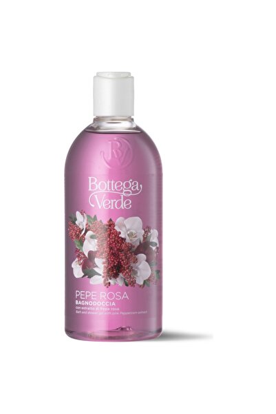 Bottega Verde Gel de duș hidratant cu extract de piper roz - Pepe Rosa, 400 ML