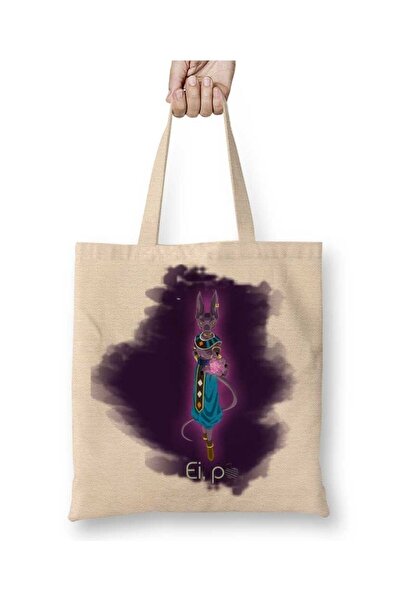 dekado Beerus Sama Cloth Bag Long Handle