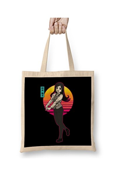 dekado Touko Sakurai Retro Back Tote Bag Long Handle