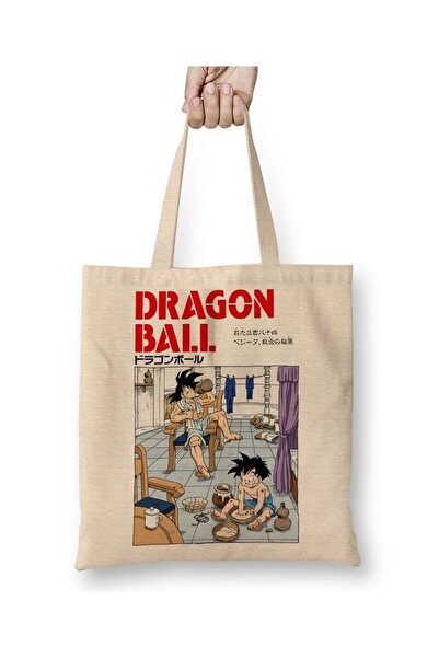 dekado Goku E Gohan Saga Cell Cloth Bag Long Handle