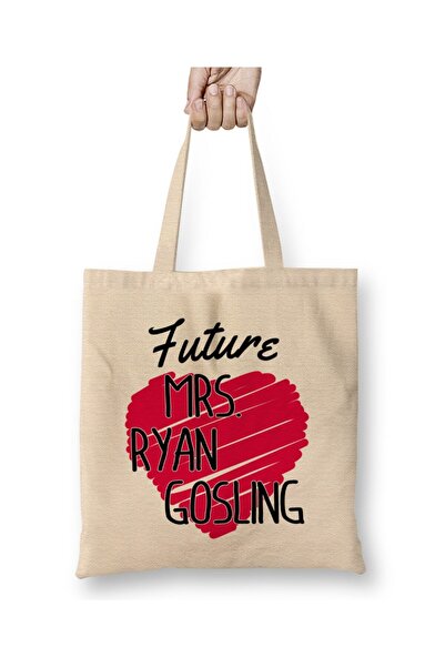 dekado حقيبة يد فيوتشر Mrs Ryan Gosling Love Heart بمقبض طويل
