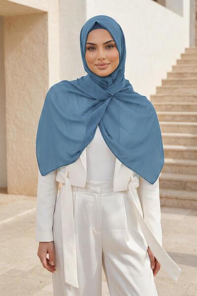 Aisha's Design طقم شال من القطن الممشط والشيفون العملي مكون من قطعتين، PS-48،...