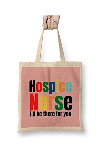 dekado Nurse Gift İdea Funny Ssaying Quote-Nursing Medical Cloth Bag Long Handle