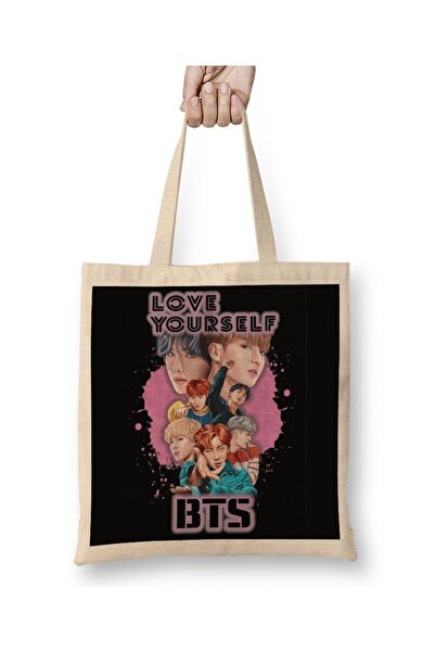 dekado Bts Love Yourself Cloth Bag Long Handle