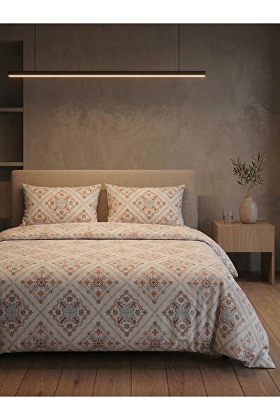 Valora Concept 100% Cotton Terra Model Double Duvet Cover Set (200cm X 220cm)