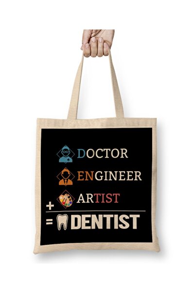 dekado Doctor Engineer Artist Dentist Cloth Bag Long Handle