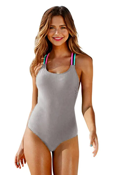 EFAYN.RO Women's swimsuit, one piece, classic model with multiple straps, siz...