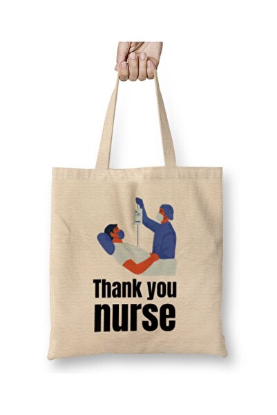 dekado Nurses Day Cloth Bag Long Handle