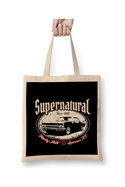 dekado Supernatural End of Journey Tote Bag Long Handle