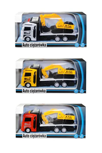 Swede Mașină de construcție cu lumini și sunete