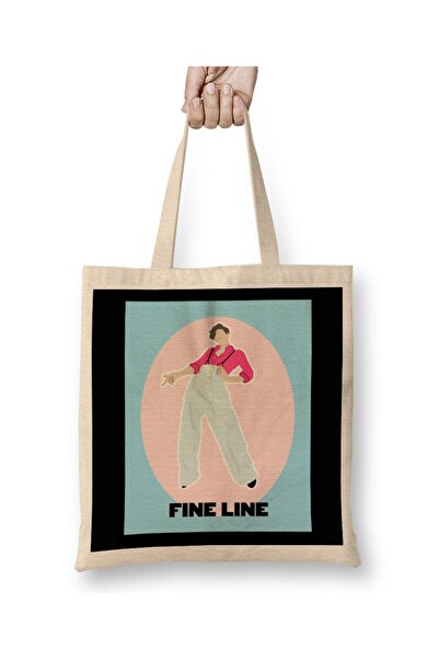 dekado Fine Line Harry Styles 08 Tote Bag Long Handle