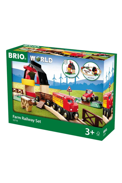 RAVENSBURGER Set Brio Farm Railway Set 4080601-007, multi colour