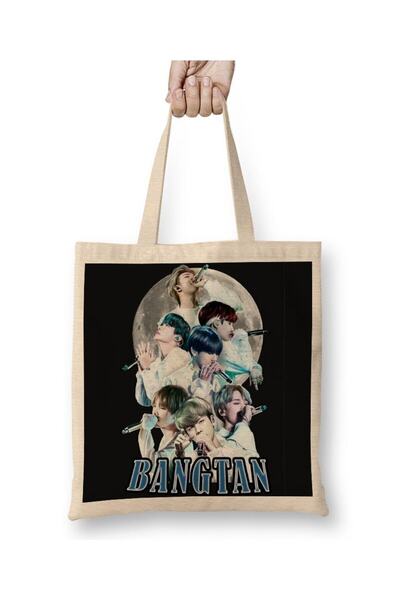 dekado Bts Moon Bangtan 01 Cloth Bag Long Handle