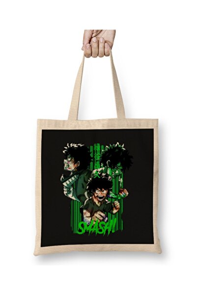 dekado Midoriya Izuku Smash Tote Bag Long Handle