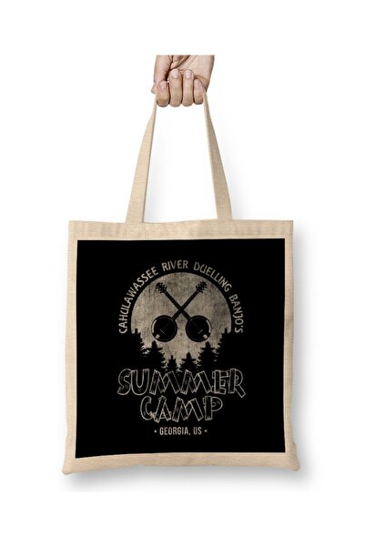 dekado Cahulawassee River Duelling Banjos Summer Camp Deliverance Tote Bag Lo...