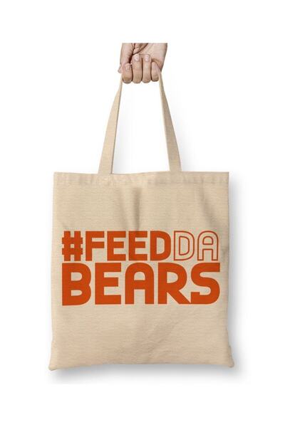 dekado Bears Feed'em Tote Bag Long Handle