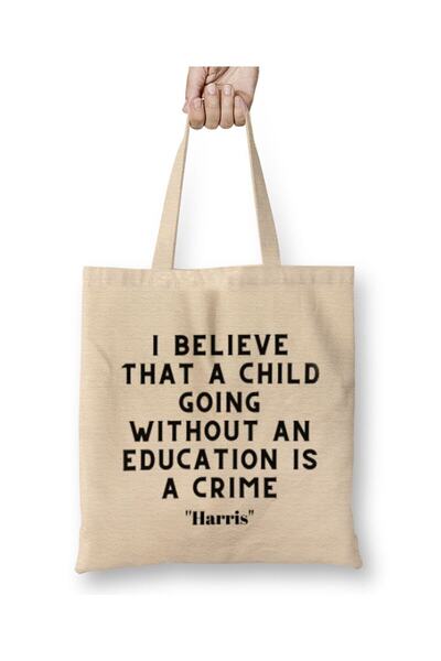 dekado Kamala Harris Tote Bag Long Handle