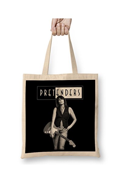 dekado Pretenders Chrissy Hynde Tote Bag Long Handle