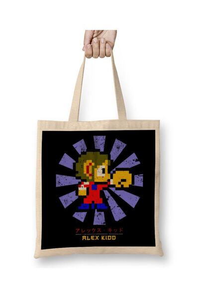 dekado حقيبة حمل يابانية كلاسيكية من Alex Kidd ذات مقبض طويل