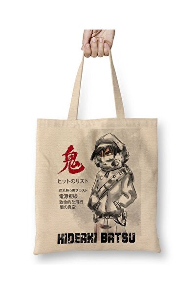 Generic Brand Hideaki Batsu Tote Bag Long Handle