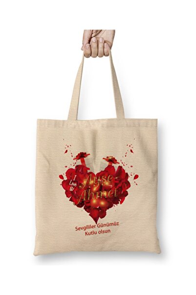 dekado Valentine's Day Valentine's Gift 0202 Cloth Bag Long Handle