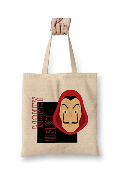 dekado Team Money Heist Tote Bag Long Handle