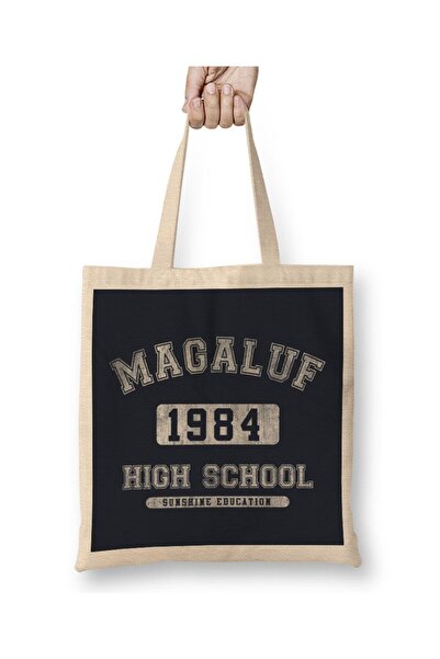 dekado حقيبة Magaluf 1984 High School Sunshine Education بمقبض طويل