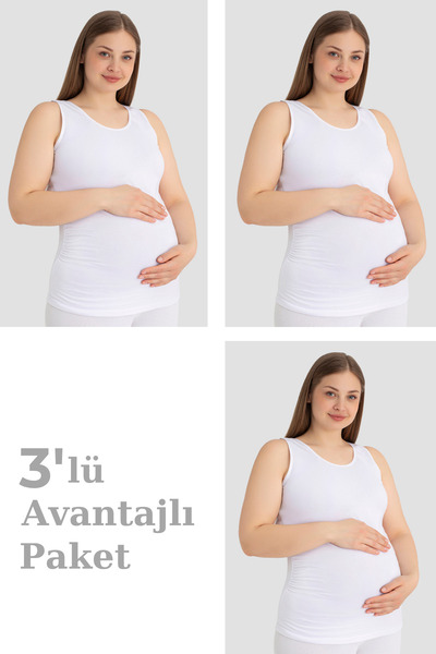 Arma Yıldız Εσώρουχα εγκυμοσύνης με χοντρό λουράκι, βαμβακερό Lycra, ελαστικό...