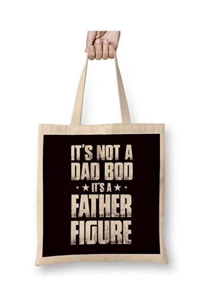 dekado Dad Bod Figure Father Papa Daddy Poppa Stepdad Father's Day Cloth Bag ...