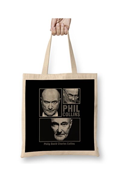 dekado حقيبة يد طويلة من ماركة "Many Face Phil Collins