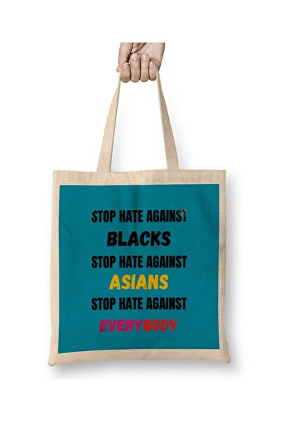 Generic Brand STOP HATE AGAINST blacks Asians Everybody Stop Hate Asian Black...