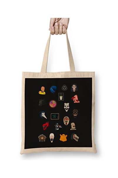 dekado Scp Patter Sticker Pack Cloth Bag Long Handle