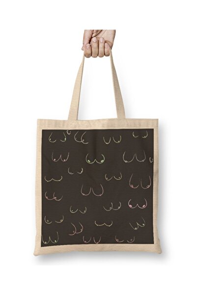 dekado Boobies 07 Cloth Bag Long Handle