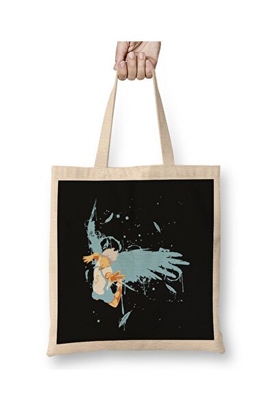 Generic Brand Haikyuu Kourai Hoshiumi Minimalist Tote Bag Long Handle